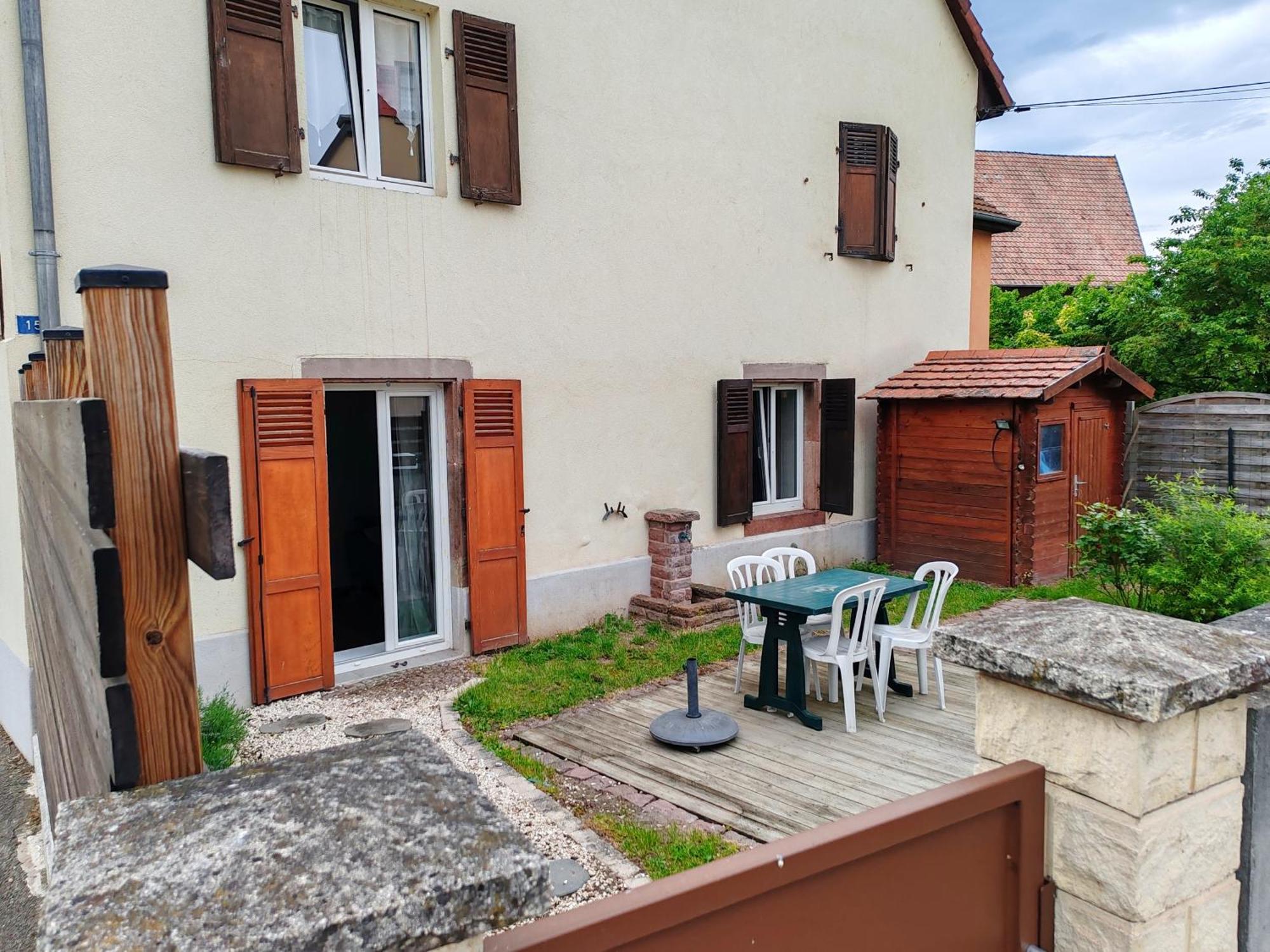 Appartamento Le Cocon Du Bord De L'Ill Illhaeusern Esterno foto